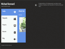 Tablet Screenshot of michaelkennard.com